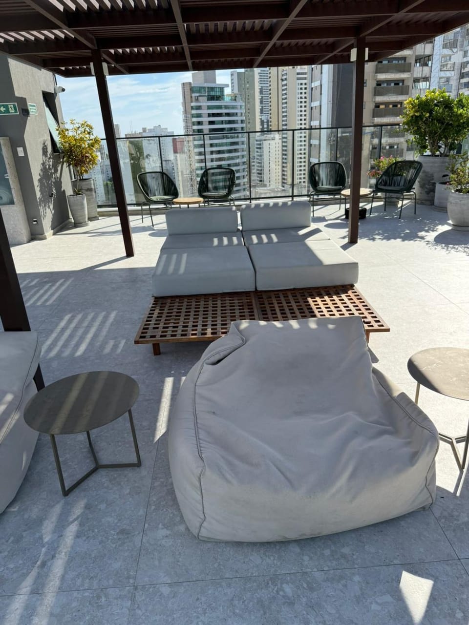 View (from property/room), Balcony/Terrace, Spa and wellness centre/facilities, City view