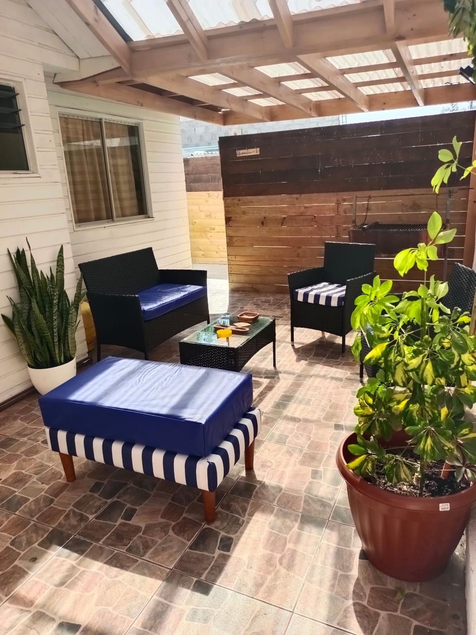 Patio, Day, Balcony/Terrace