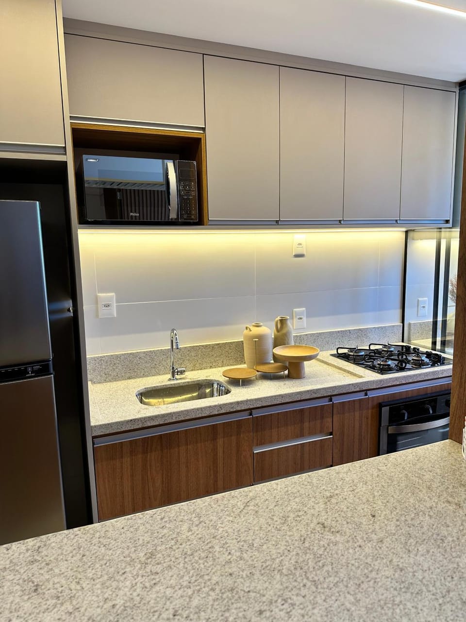 microwave, oven, stove, stove, kitchen