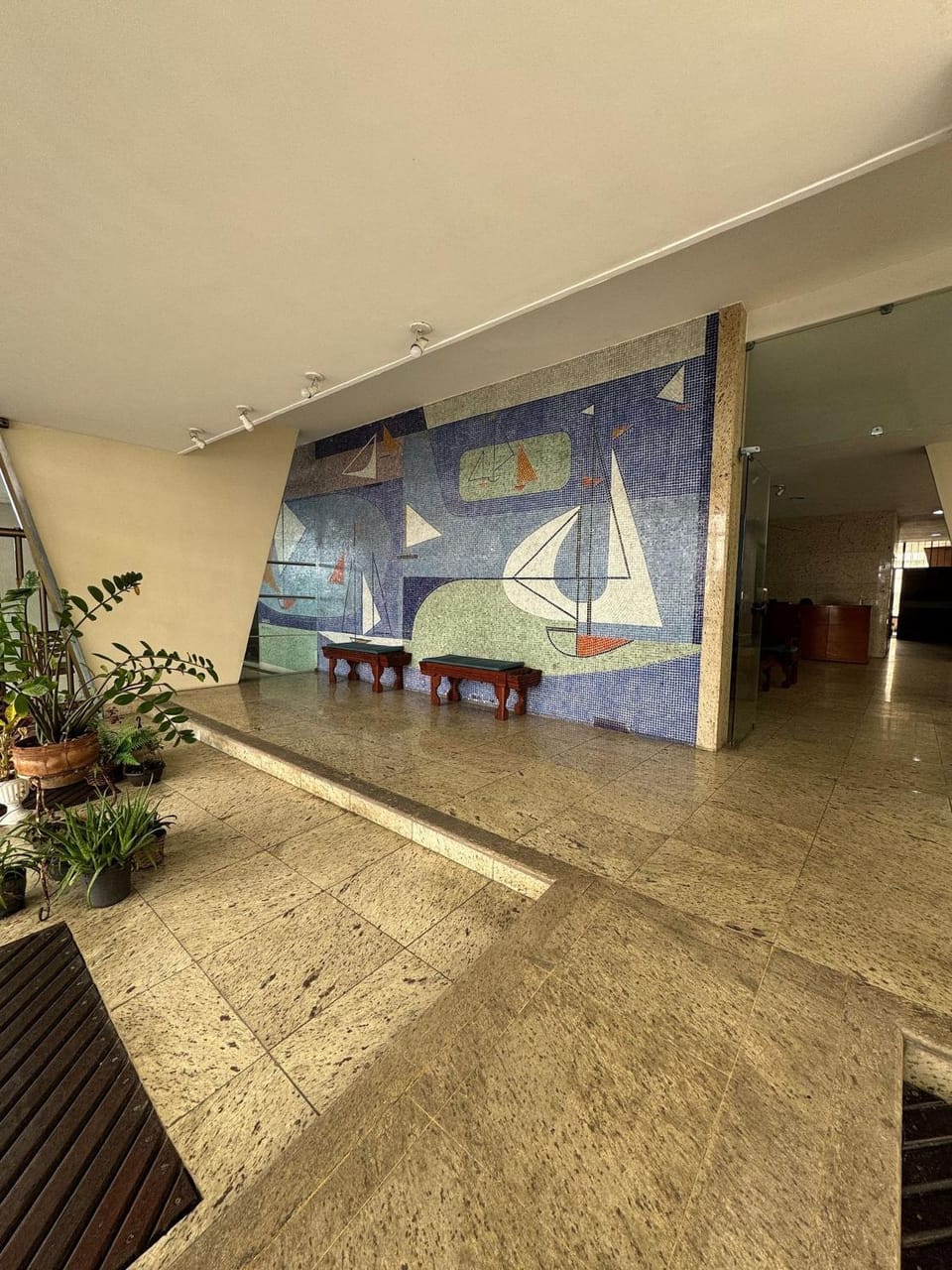 Facade/entrance, Seating area