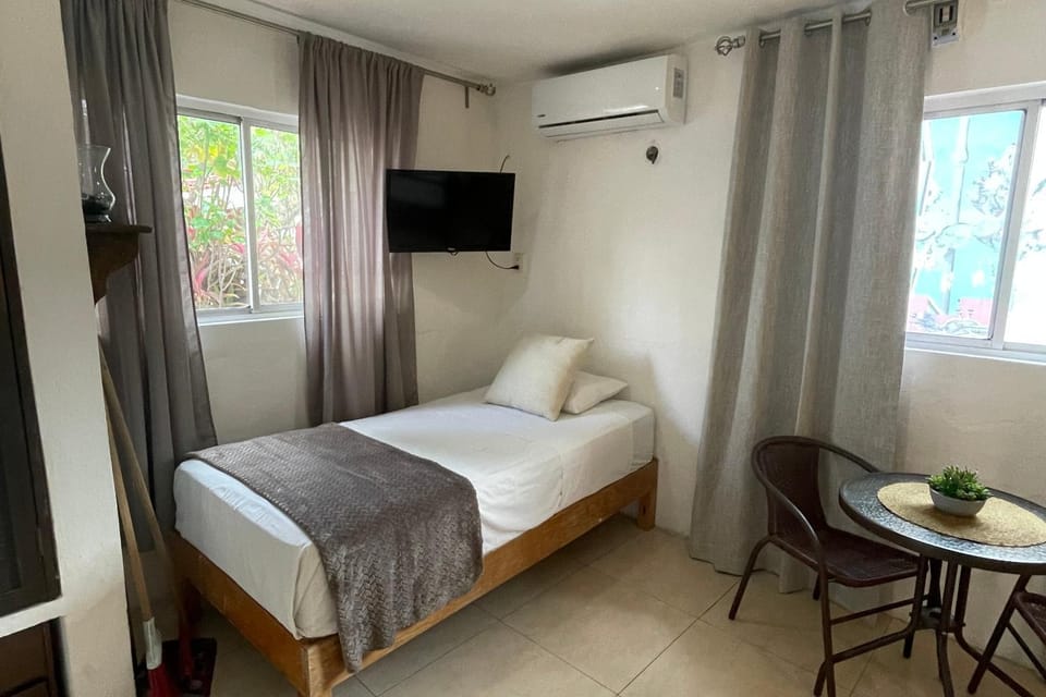 Isla Mujeres Studio for 3 Punta Norte Downtown Apartment in Isla Mujeres