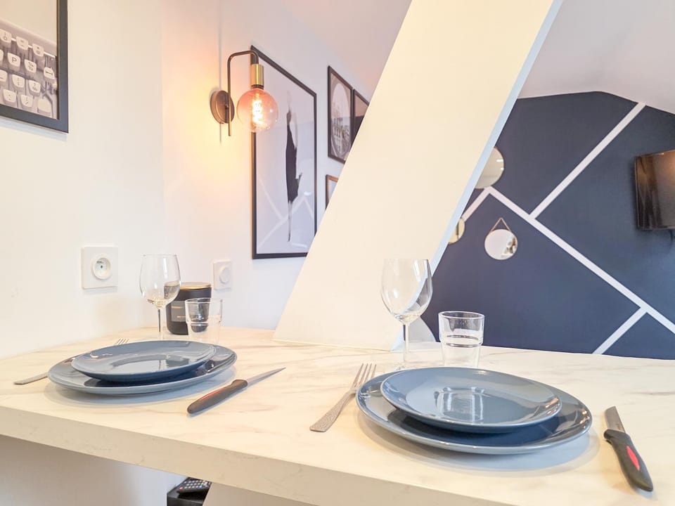 Bleu Chic Élégance Contemporaine - Proche Mer Apartment in Brittany