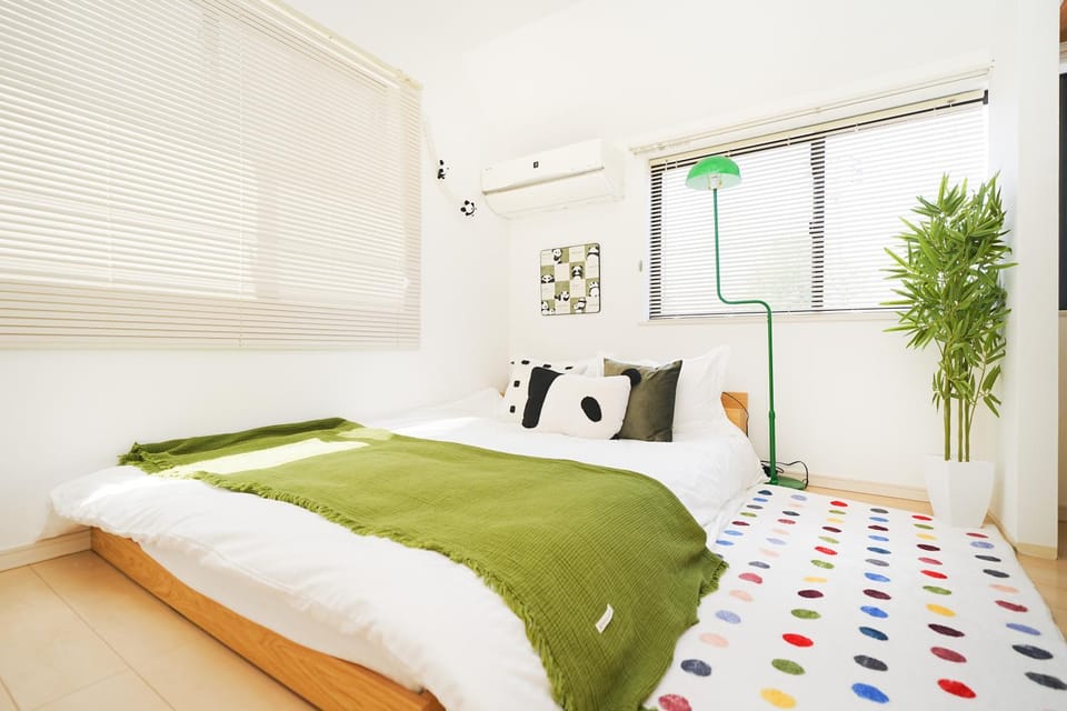 Panda Style 3-story 9ppl House FreeParking 3br&tub House in Shinjuku