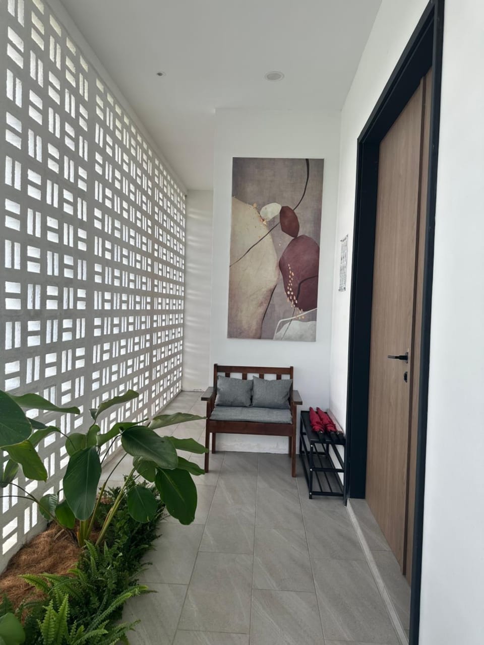 Facade/entrance, Garden, Balcony/Terrace, Garden view