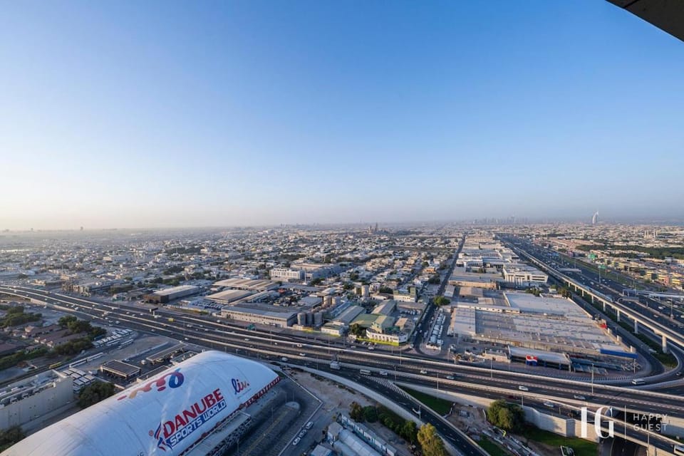 Sky-High Aykon City Studio Apartment in Dubai