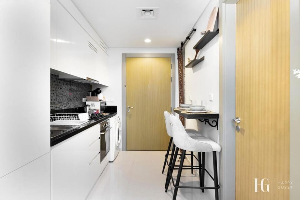 Sky-High Aykon City Studio Apartment in Dubai