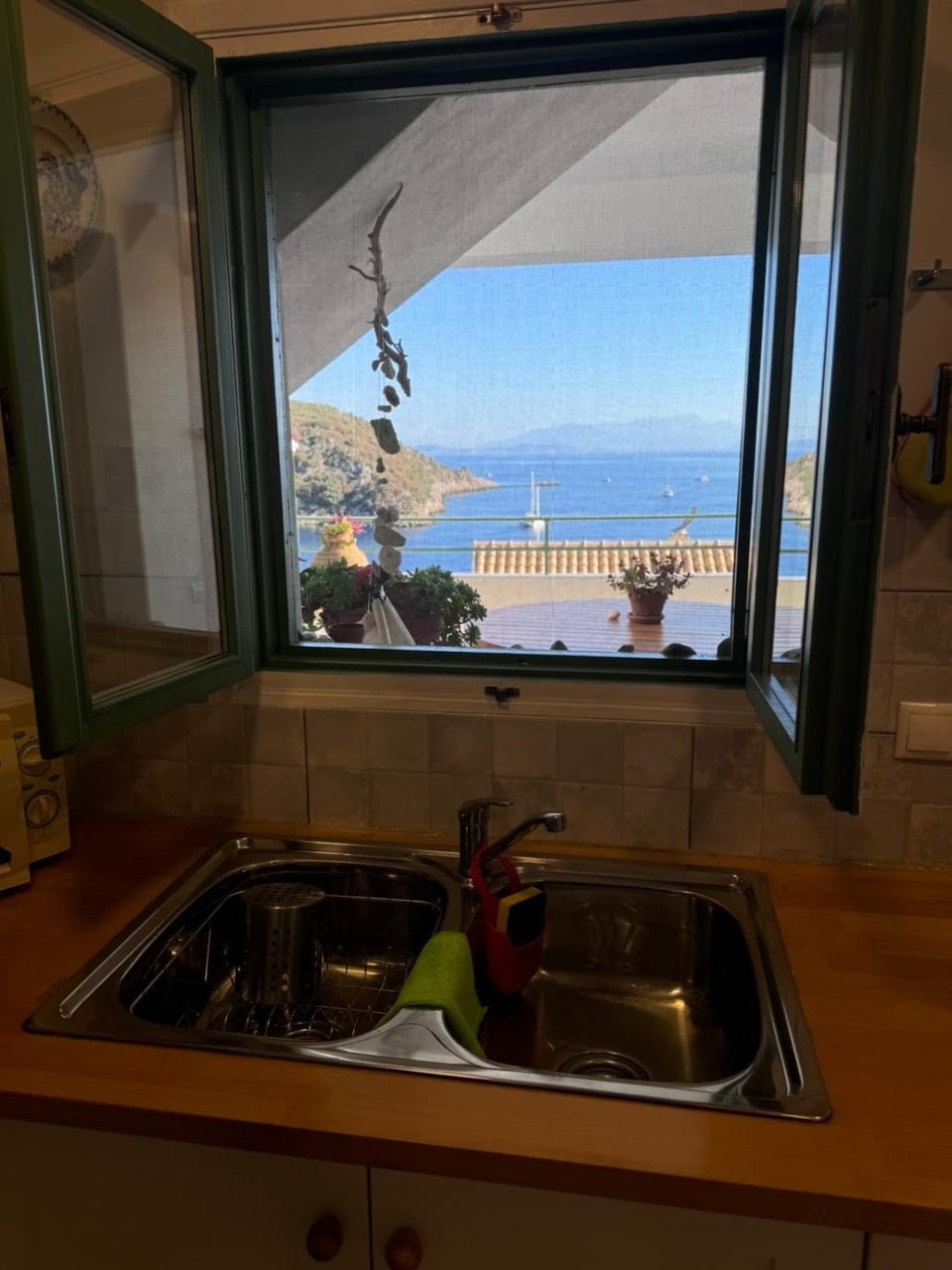 Natural landscape, Kitchen or kitchenette, Sea view