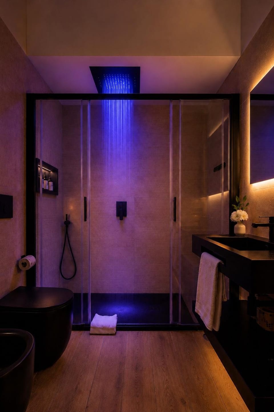 Shower, Bathroom