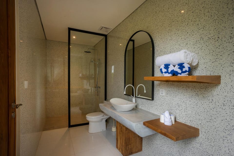 Shower, Toilet, Bathroom, towels