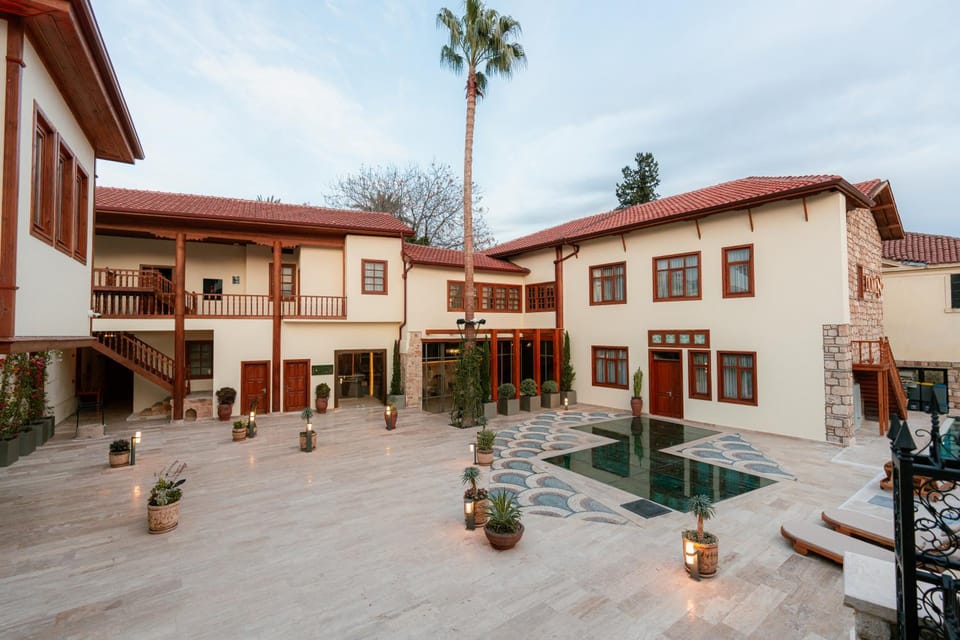 Patio, Balcony/Terrace, Inner courtyard view