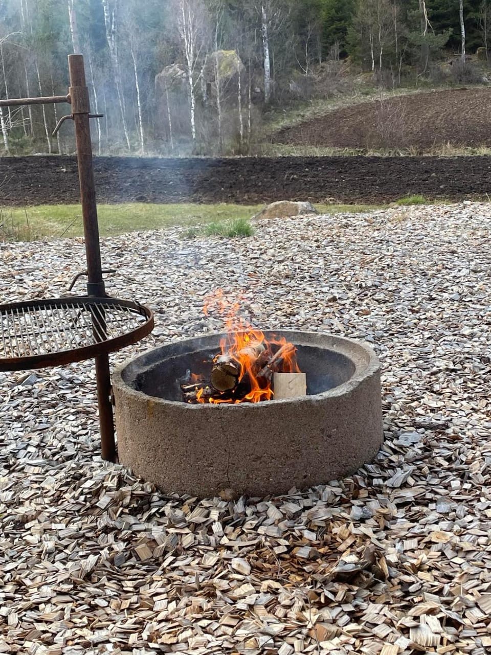 BBQ facilities, Lake view
