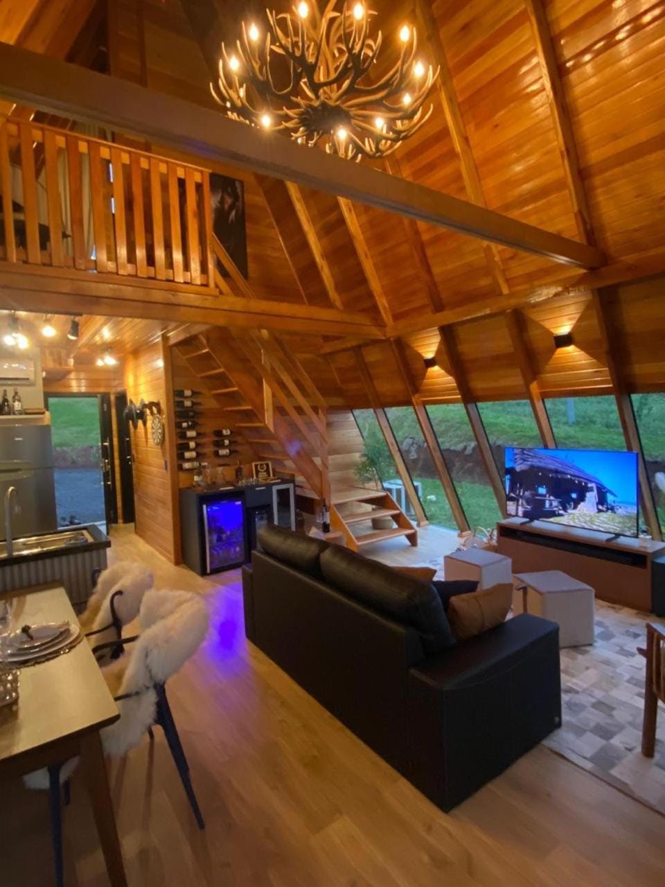 Cabana Santo Rancho Treze Tílias Nature lodge in State of Santa Catarina