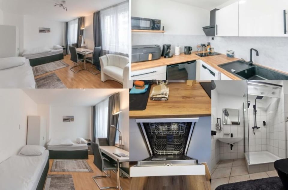 Bathroom, Kitchen or kitchenette, Photo of the whole room, Seating area, Bedroom