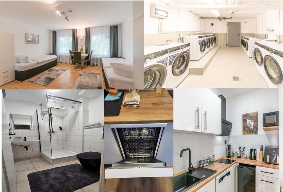 Bathroom, Kitchen or kitchenette, Dining area, Bedroom, laundry