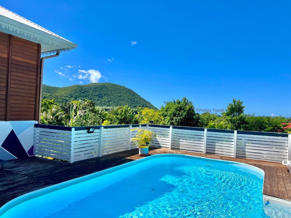 Day, Natural landscape, Mountain view, Pool view, Swimming pool