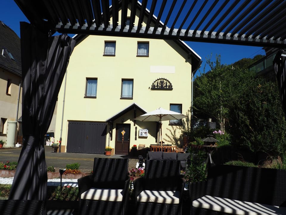 Property building, Garden view