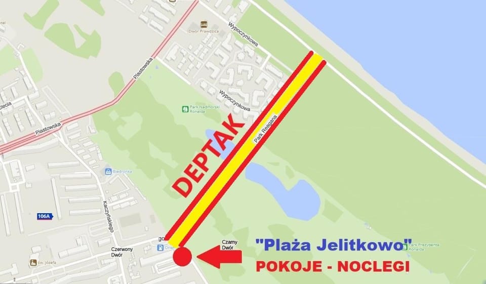 Beach, Location