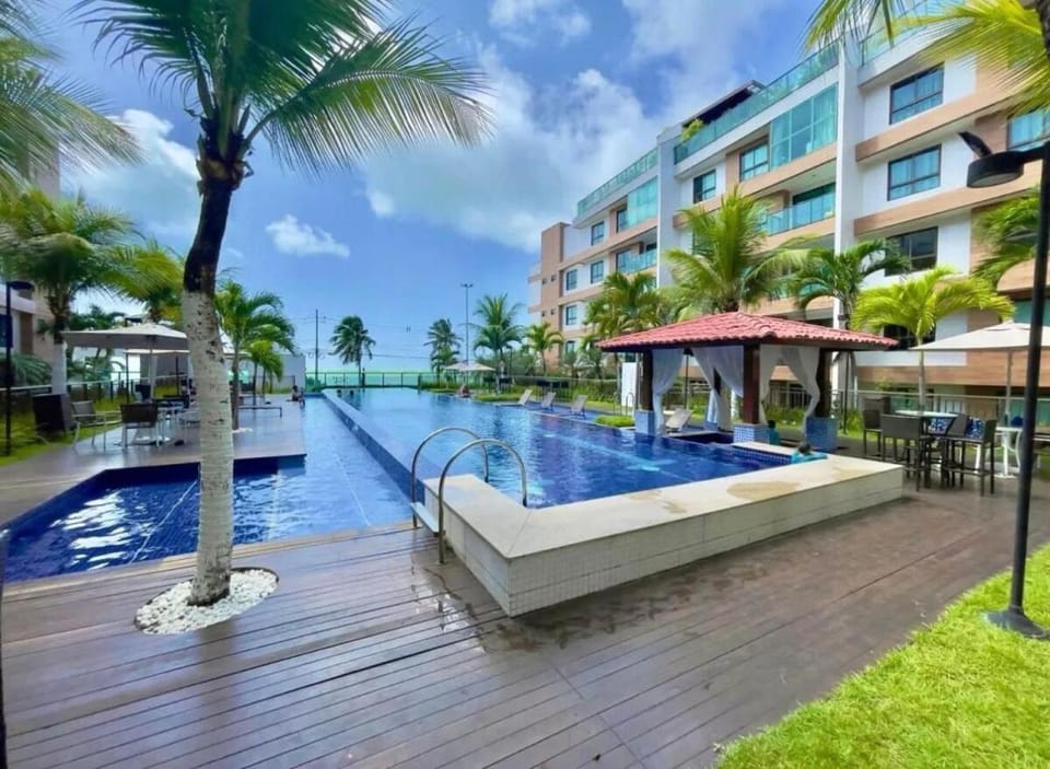 Garden view, Pool view, Swimming pool, sunbed