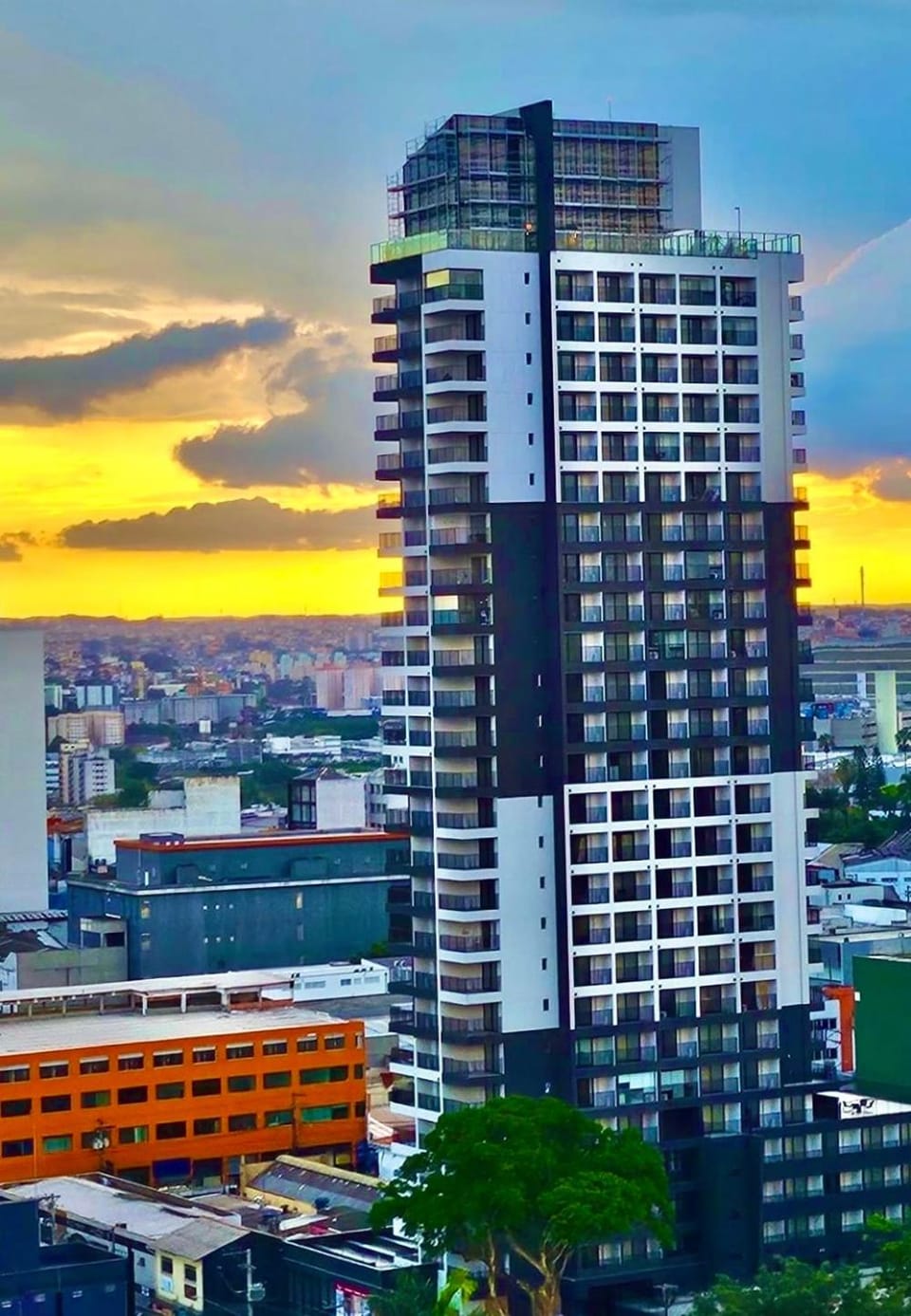 City view, Sunrise, Sunset