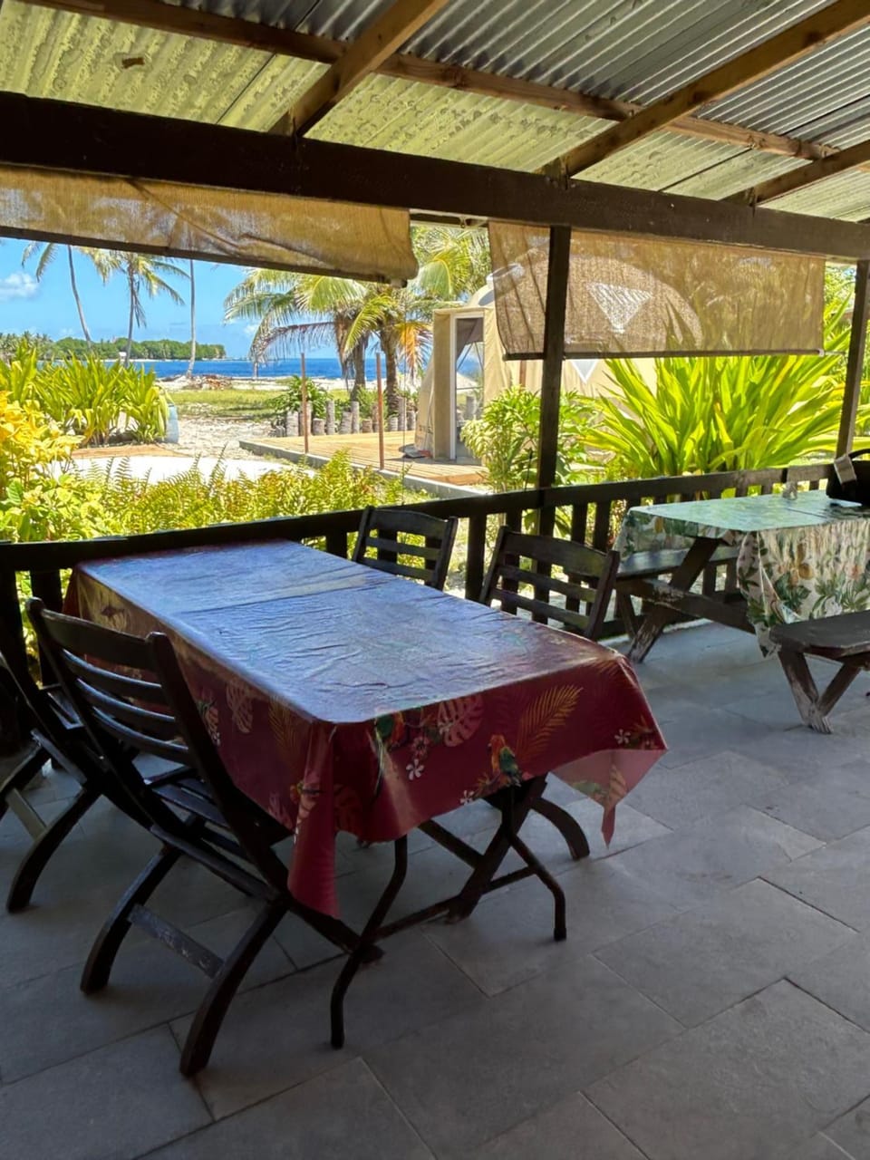 Dining area