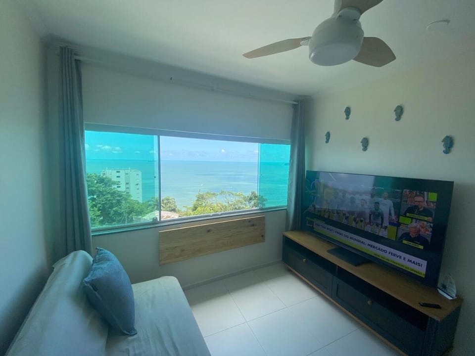Communal lounge/ TV room, Natural landscape, TV and multimedia, Living room, Sea view