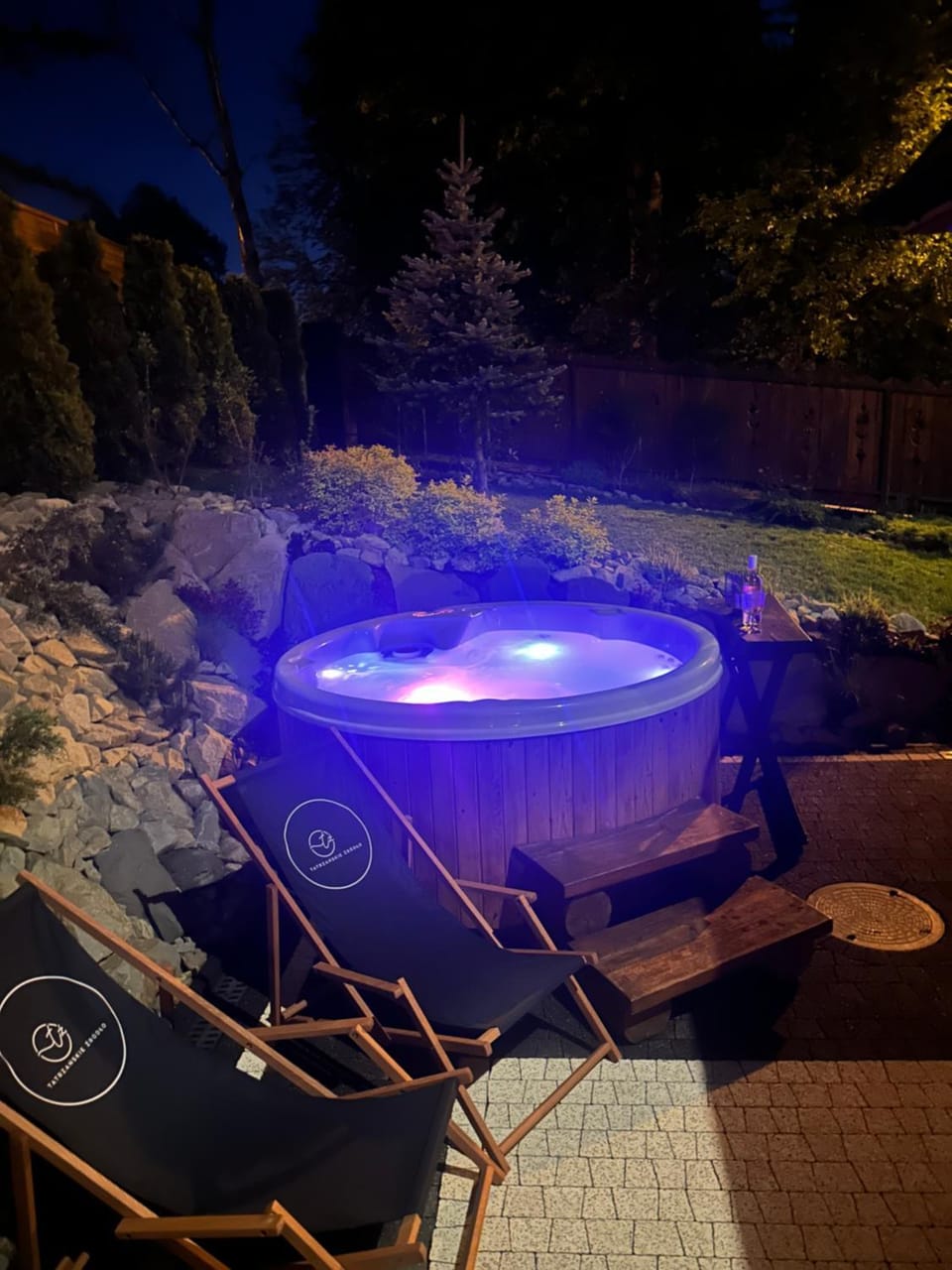 Garden, Hot Tub, Balcony/Terrace, furniture, sunbed