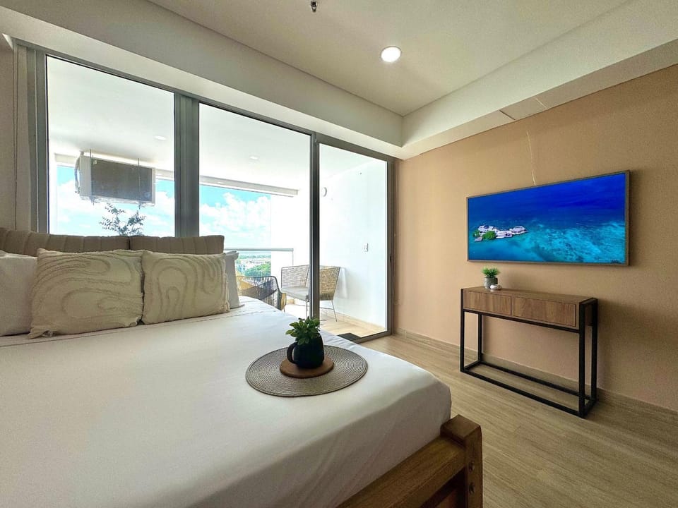 Loft familiar con balcón y piscina CB840 Apartment in Cartagena