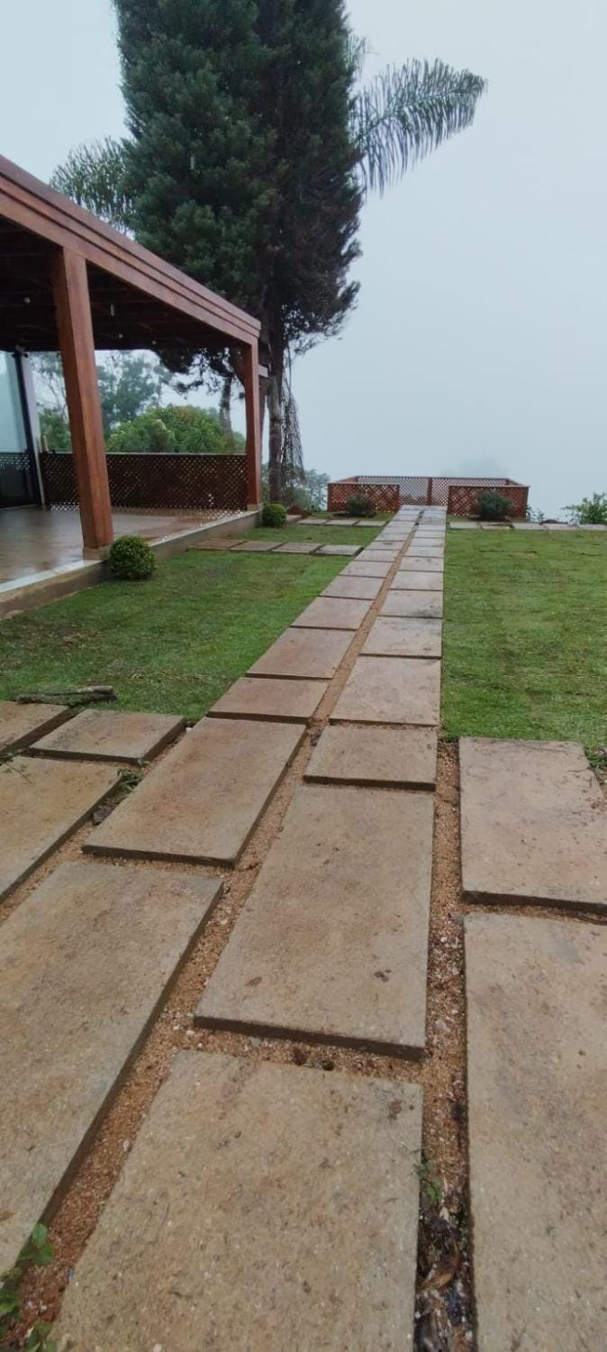 Natural landscape, Garden, Garden view, Mountain view