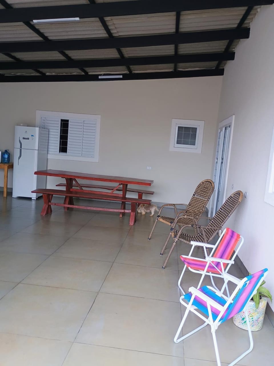 Patio, Kitchen or kitchenette, Dining area