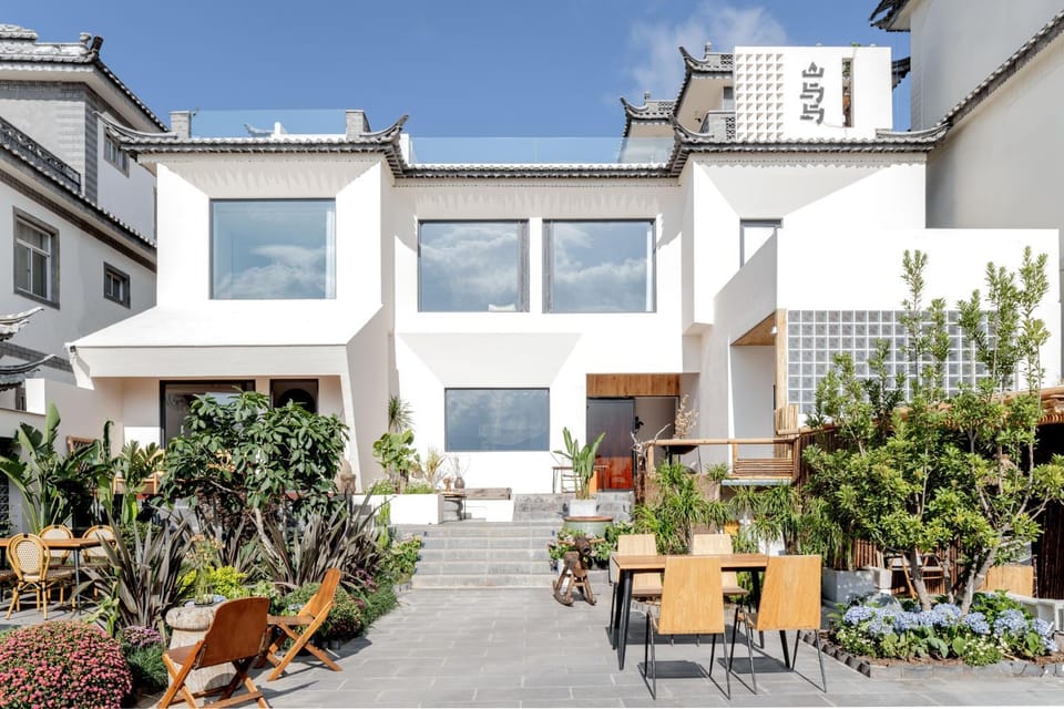 Property building, Day, Garden view