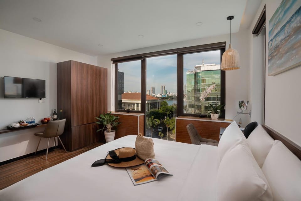 Bed, View (from property/room), Photo of the whole room