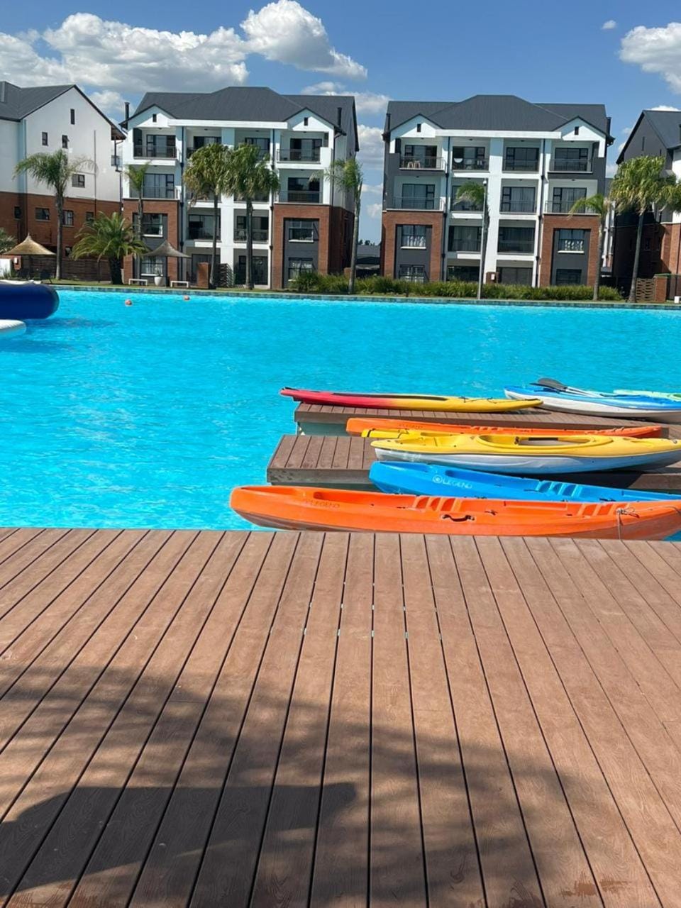 Canoeing, Swimming pool