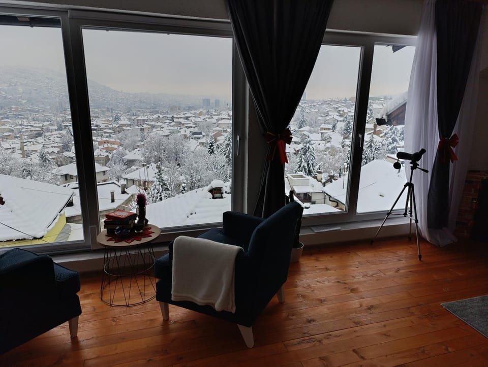City view, Landmark view, Mountain view