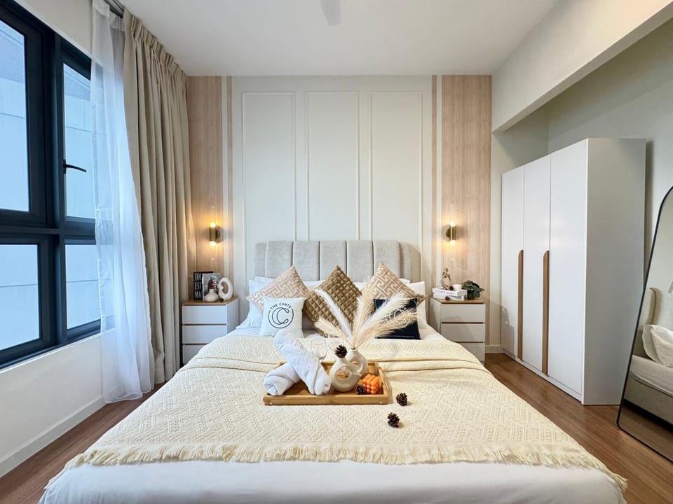 Bed, Photo of the whole room, Bedroom, wardrobe
