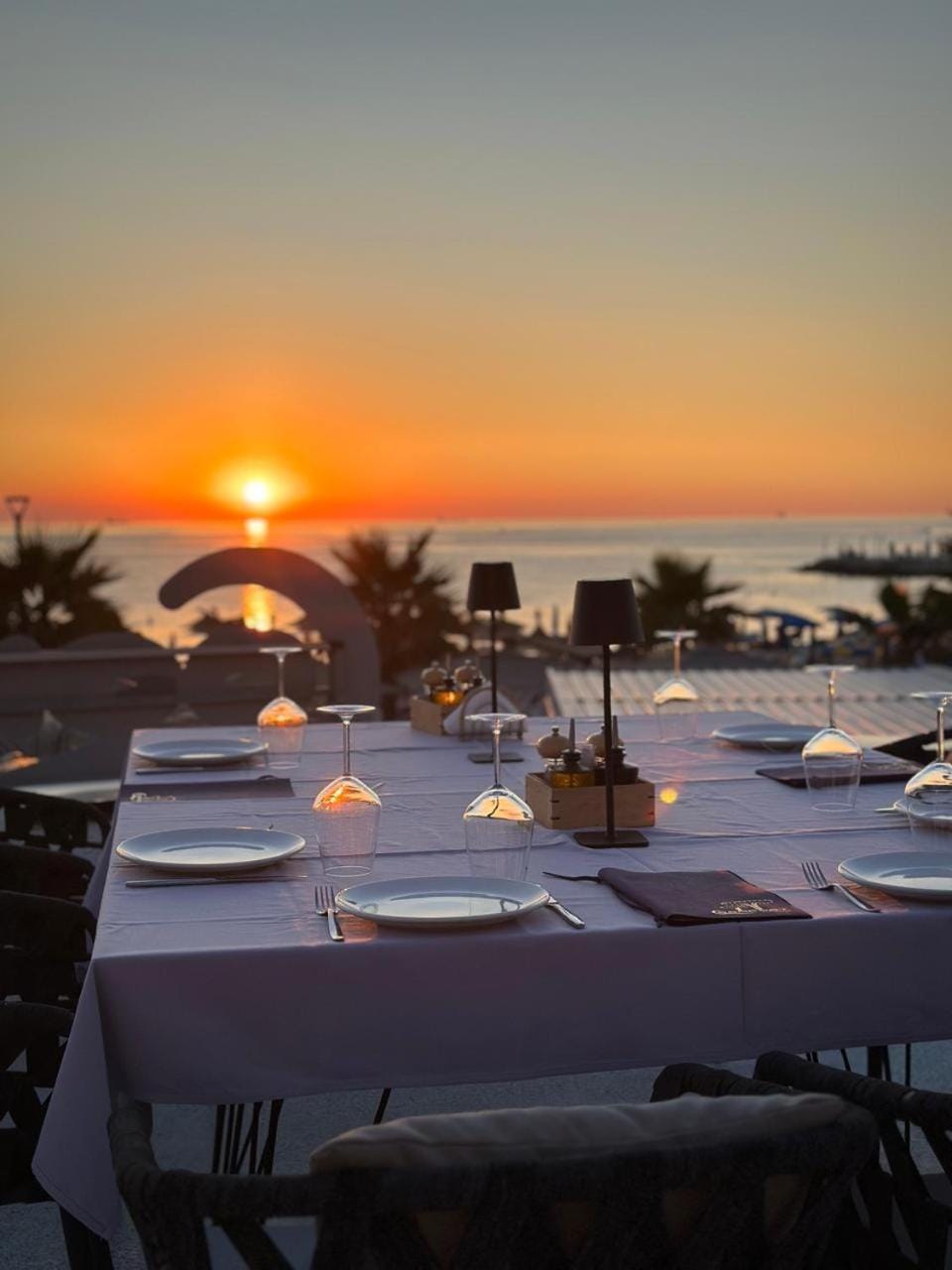 Sea view, Sunrise, Sunset