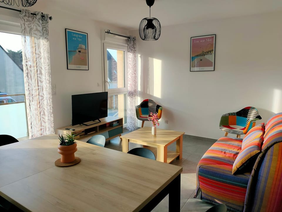 Appartement à 50 m de la mer, idéal famille Apartment in France