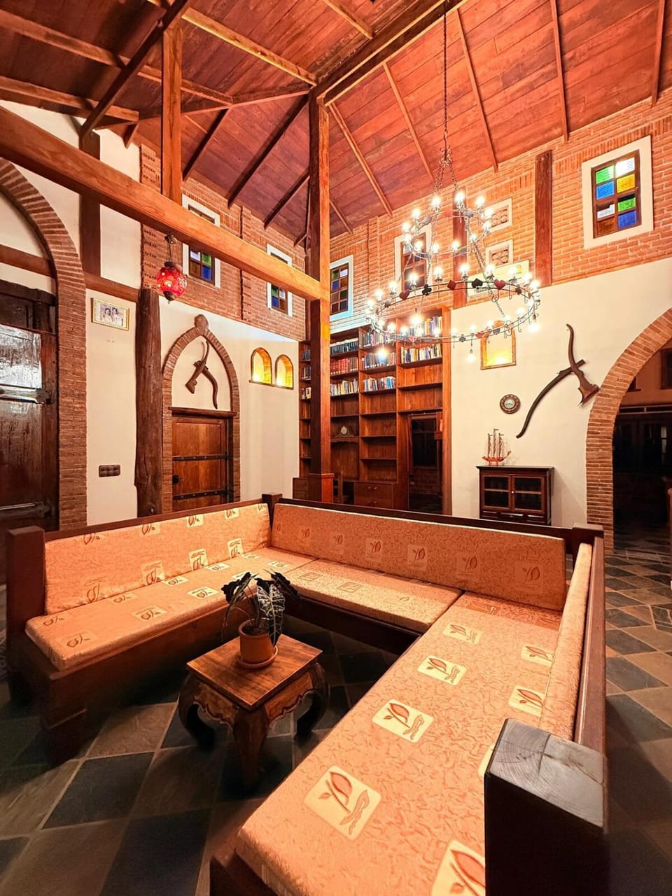 Living room, Seating area, air conditioner