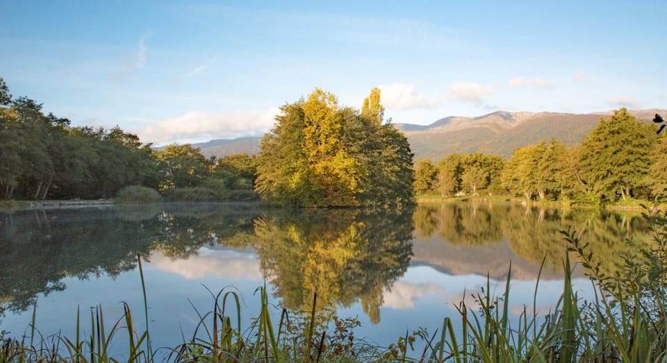 Natural landscape, Lake view