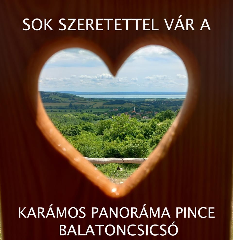 Balaton Panorama Cottage - National Park House in Hungary