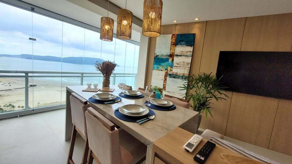Dining area, Beach, Sea view