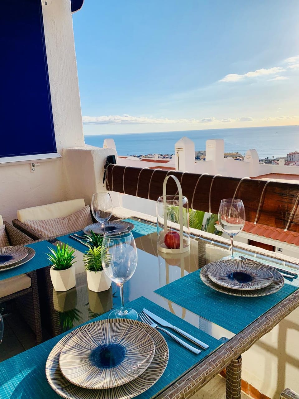 Sunset View Studio at Port Royale with heated pool and free Wi-Fi Apartment in Los Cristianos