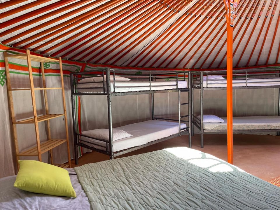 Photo of the whole room, Bedroom, bunk bed