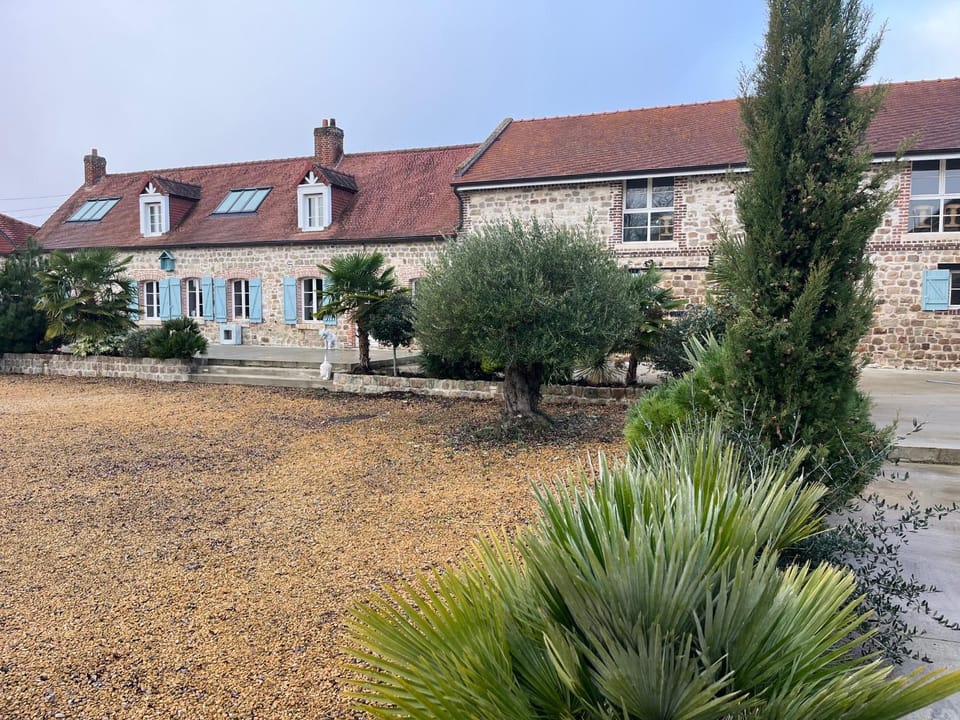 Property building, Spring, Day, Garden, Garden view