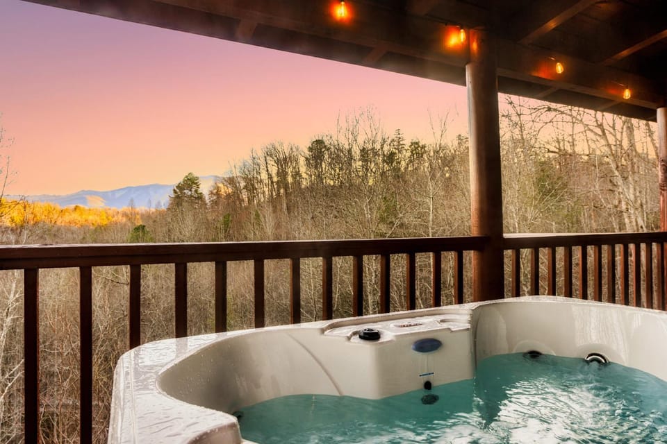 Natural landscape, Hot Tub, Mountain view