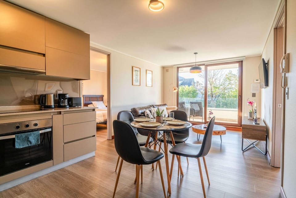 HOM I Parking, WiFi, Vista parcial al Lago, 2D2B, Calefacción Central Apartment in Puerto Varas