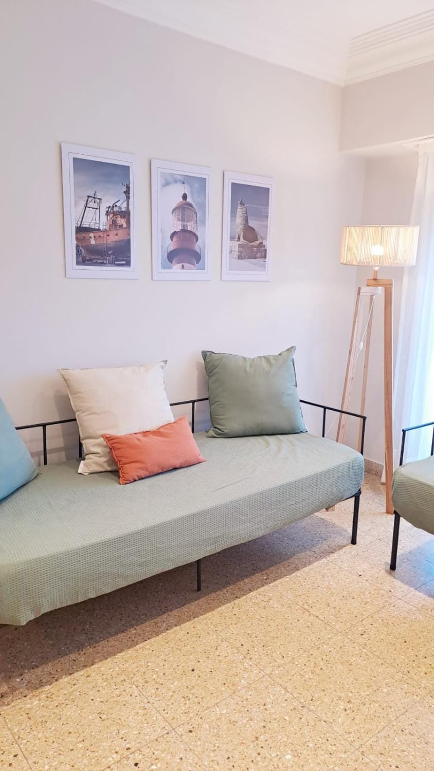 Living room, Bedroom