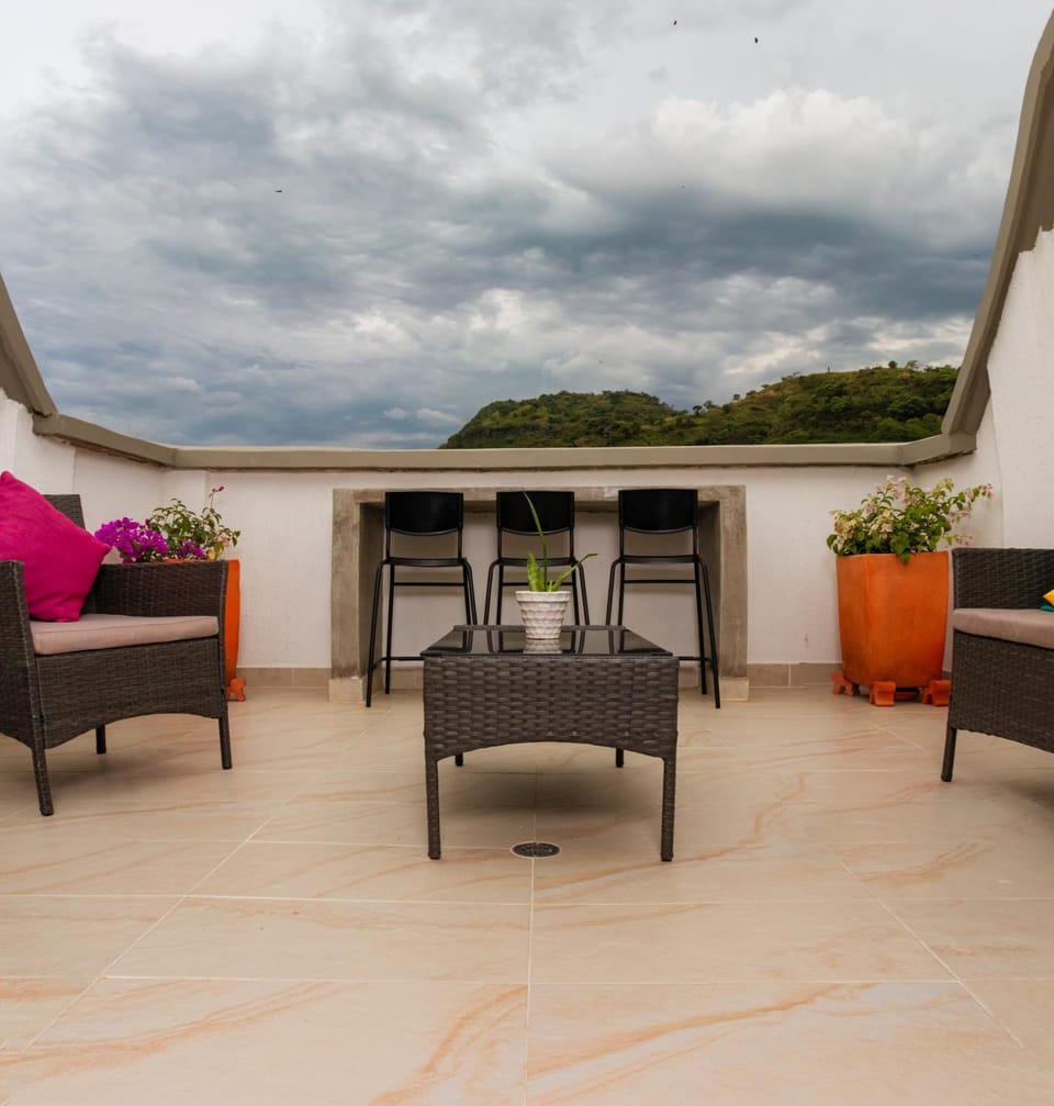 Natural landscape, Balcony/Terrace, Mountain view