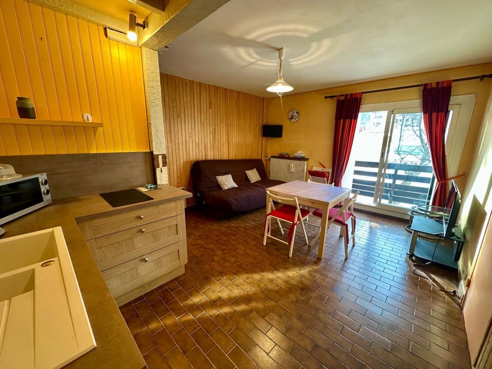 T2 fonctionnel Les Angles - 4 pers, Parking, Ski proche - FR-1-758-36 Apartment in Occitanie