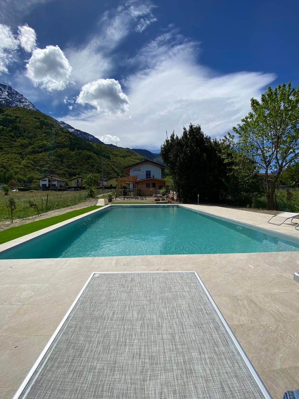 Natural landscape, Mountain view, Pool view, Swimming pool