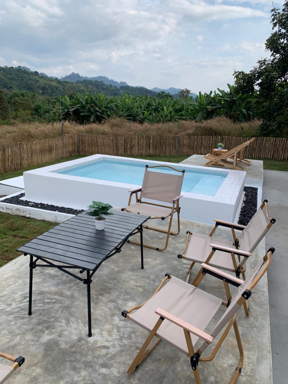 Natural landscape, Pool view